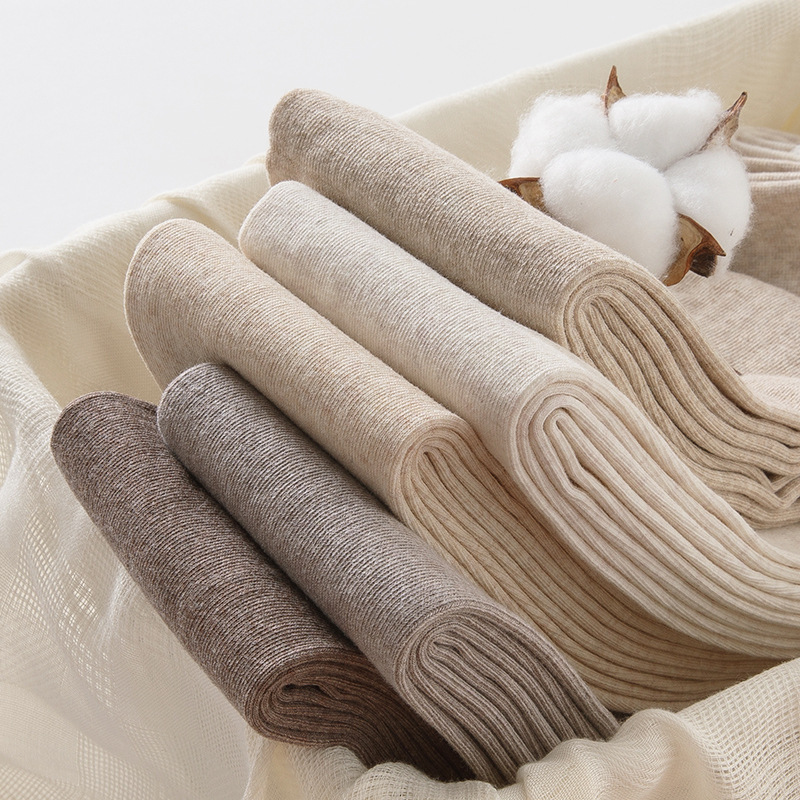 Oatmeal White Leggings Women's Spring and Autumn No Velvet Stockings Foot White Socks Autumn Medium Thick Beige Pantyhose