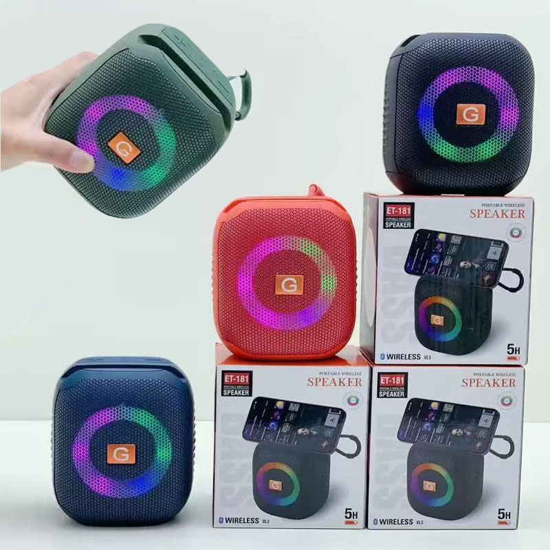 跨境新款蓝牙音响重低音炮大功率户外车载家用便携式小型迷你音箱