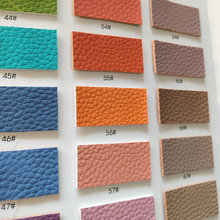 现货批发1.2mm U006经典荔枝纹PU底手袋箱包皮料 运动用品