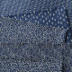Pure Cotton Fabric Tea Art Japanese Material Handmade Clothing Fabric Chinese Style Antique Tang Style Pattern Zhang Blue