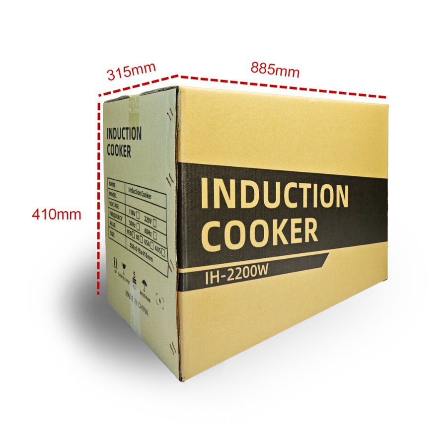 Estufas electromagnéticas domésticas comerciales multifuncionales cocina frita cocina frita alta potencia exportación de comercio exterior 110V