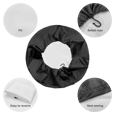Spare wheel cover — Style Brown Bear Aggressive Car Tire