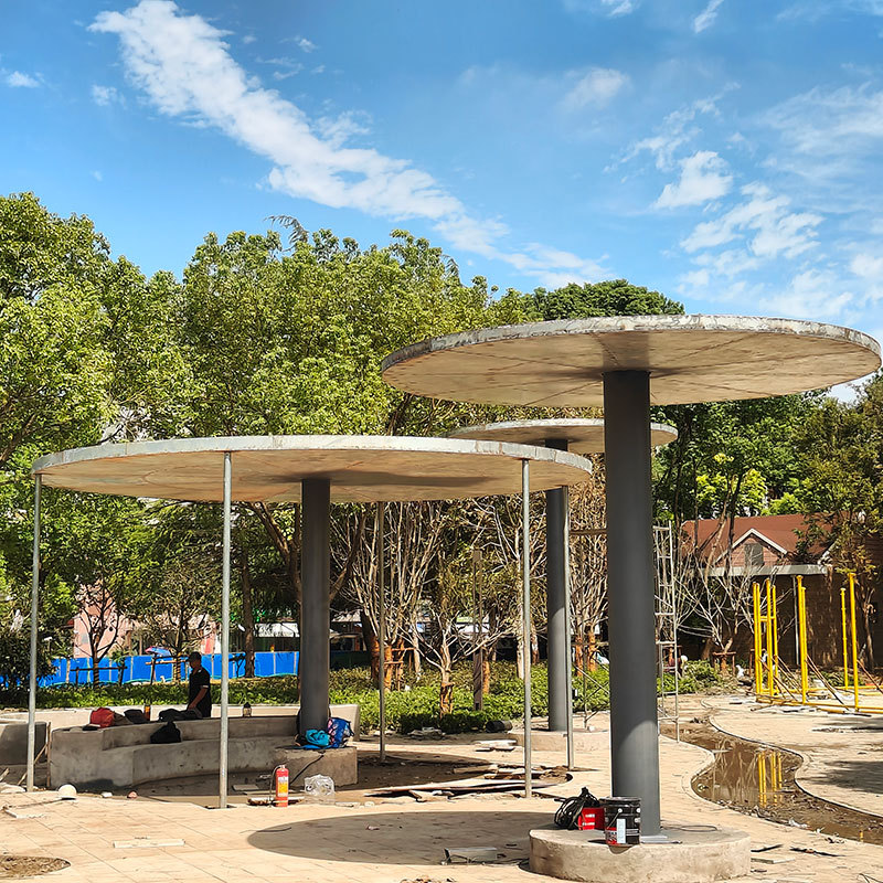 钢结构廊架凉亭