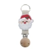Apricot (wooden hat clip with holes) [(flat) Santa Claus]