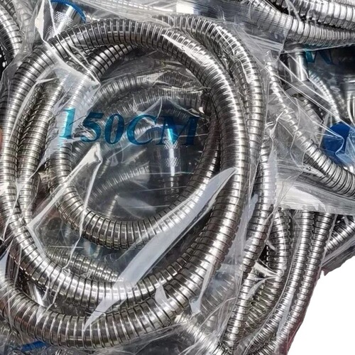 Shower head hose bathroom encrypted explosion-proof stainless steel hose water heater water pipe connection pipe extension
