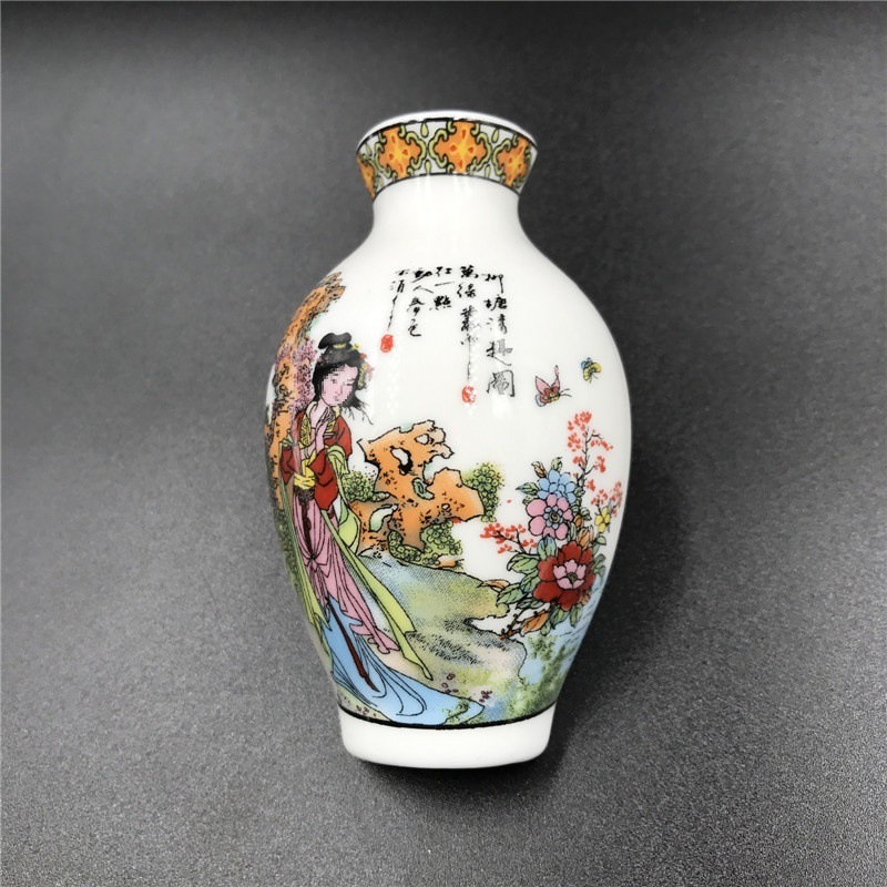 中国風陶磁器青花磁器花瓶冷蔵庫に記念品を貼った家庭装飾品ビジネスは老外ギフト磁石大を送る|undefined