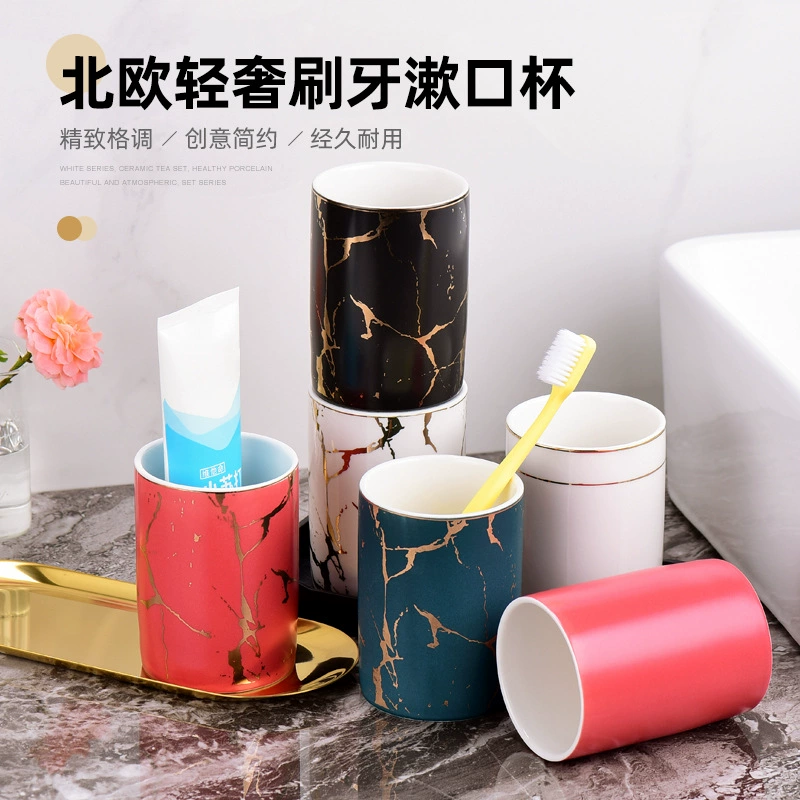 Керамическая полоскалка для рта, мат toothbrush, оптом, простой и элегантный дизайн