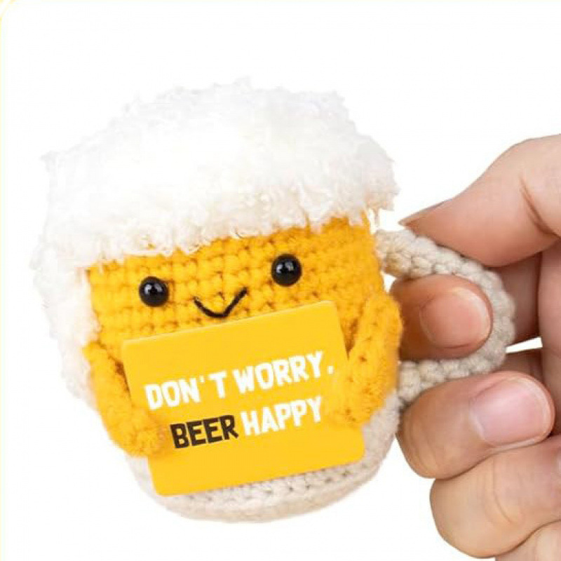 Transfronterizos nuevos lindos pingüinos emocionales de energía positiva muñeca taza de cerveza artesanal tortuga creativa ganado de tierras altas