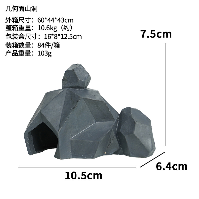 El volcán de simulación se puede instalar con una bomba de oxígeno, artesanías para el hogar, adornos, peceras, decoración, paisajismo, resina, rocalla, acuario