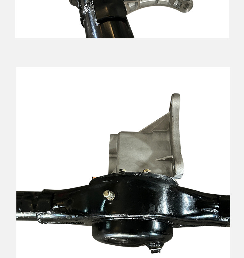 Three-Wheel Motorcycle Rear Axle Gear Shift Load-Bearing Rear Axle Split Drum Brake Disc Brake Rear Axle Modification Universal Tricycle Accessories