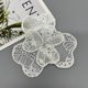 Lace computer embroidery three-dimensional applique pet clothing decoration pendant children's clothing dress patch foreign trade clothing