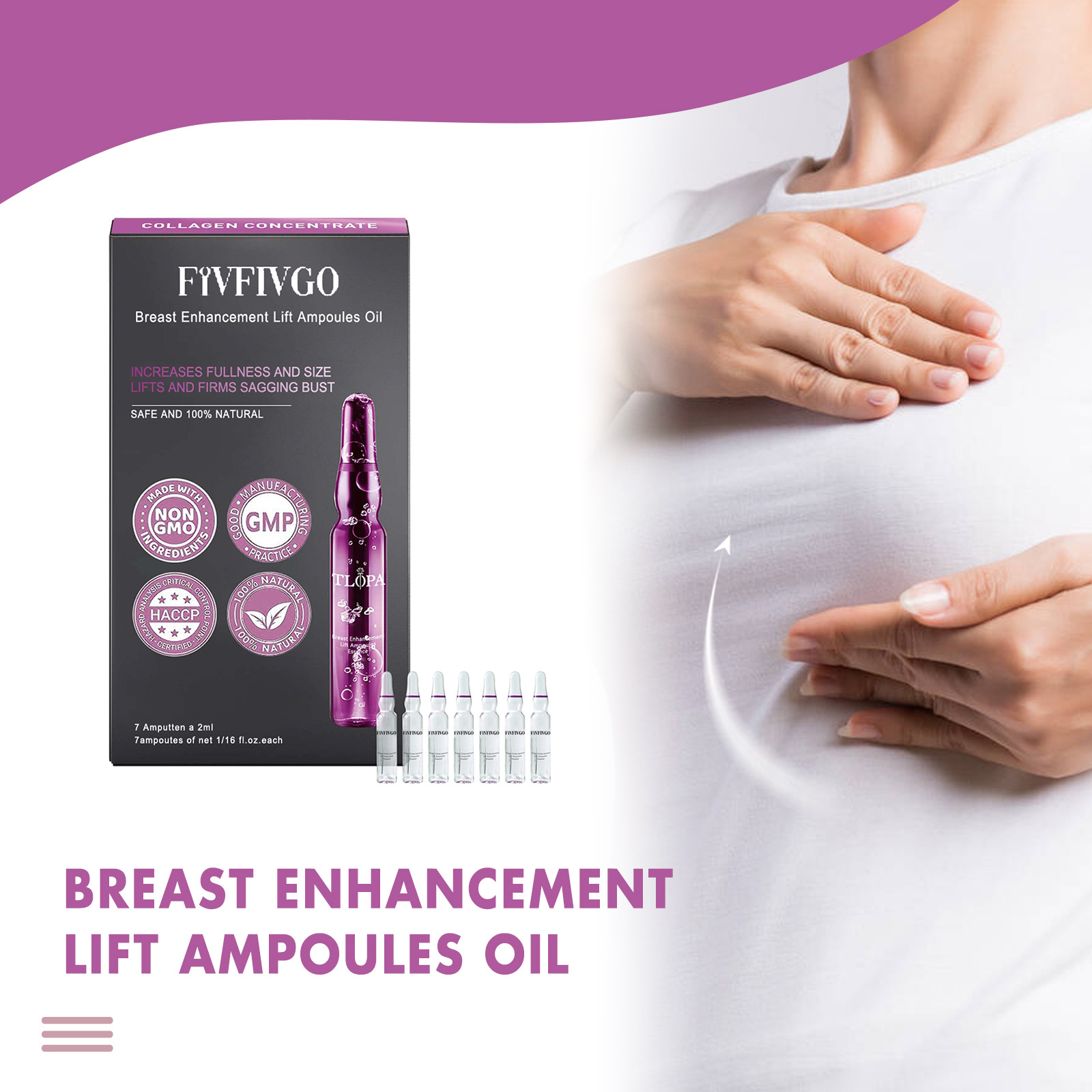 Straffendes Brustpflegeöl Mit Ampullen Für Eine Schöne Form_voghion.com