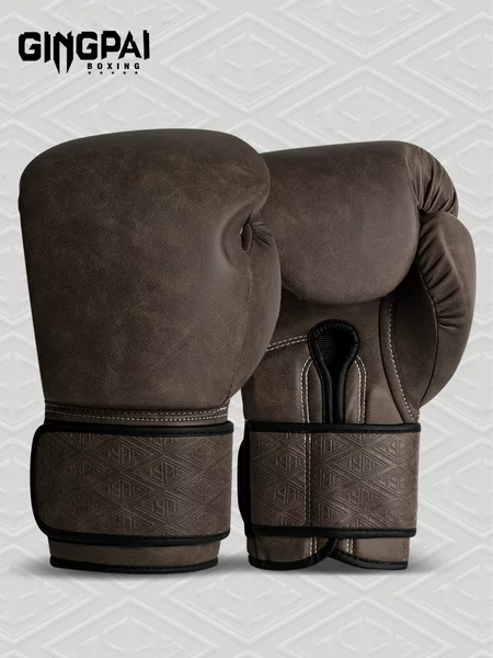 Professional Boxing Gloves for Men and Women, Adult Sandbag Bags, Retro Boxing Gloves, Muay Thai Fighting, Free Fighting and Sanda Training