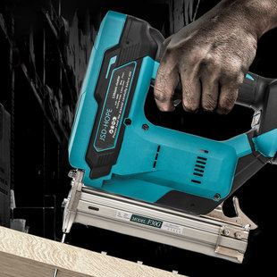 Lithium battery nail gun household rechargeable straight nail gun code nail air nail gun woodworking electric nail gun