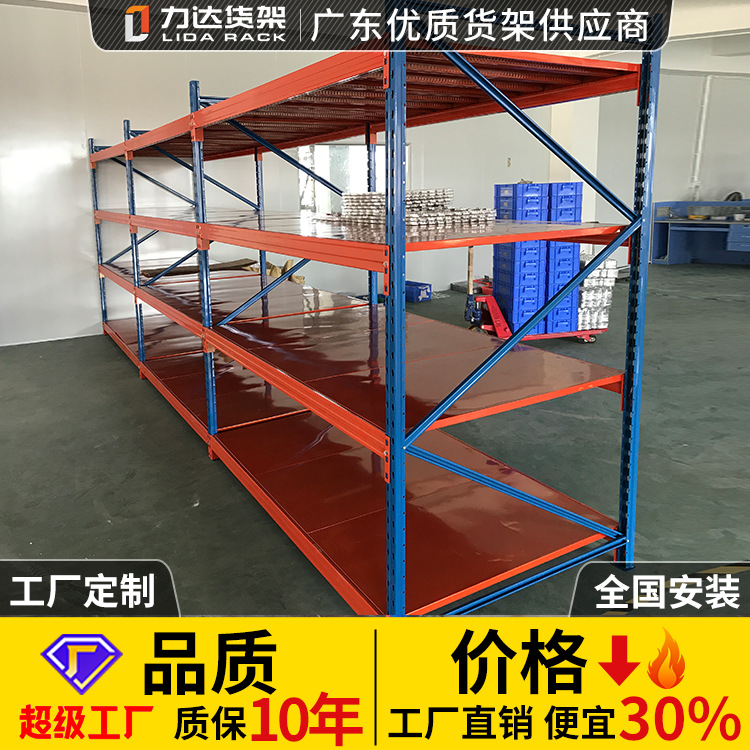 金属多层组合仓储货架储物放置架工厂仓库重型钢制壁挂式托盘