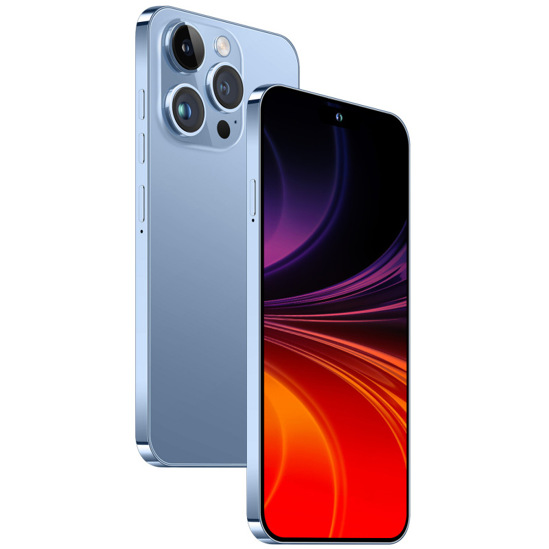 i15promax跨境全球通7.3英寸穿孔屏真4G一体机智能手机4+64安卓12|undefined
