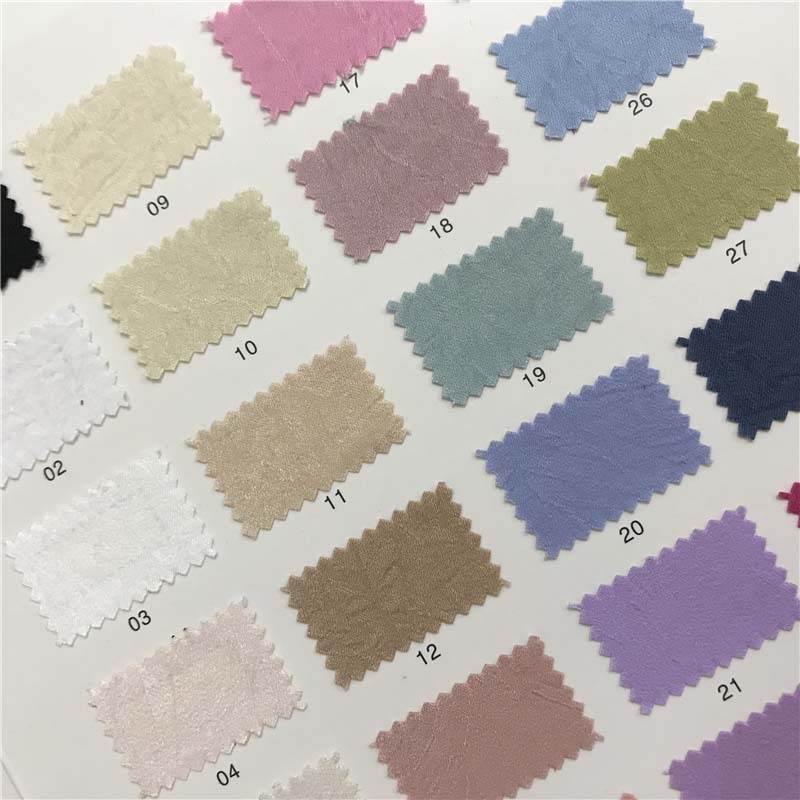 醋酸绒手抓花布料100个颜色现货供应厂家直销衬衫套装面料810014