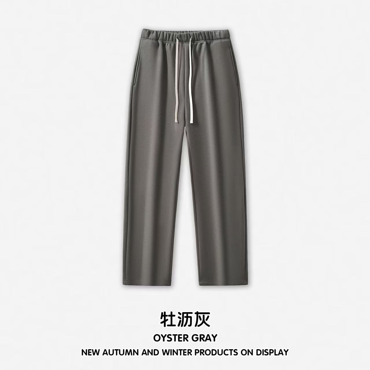 Amazon Cross-Border Tide 350G Scamper Hooded Sweater Set Oversize American Hoodless Hombre y Hombre