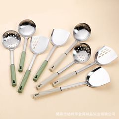 ステンレスの鍋のシャベルの家庭用炒め物のシャベルは高温に耐えます。