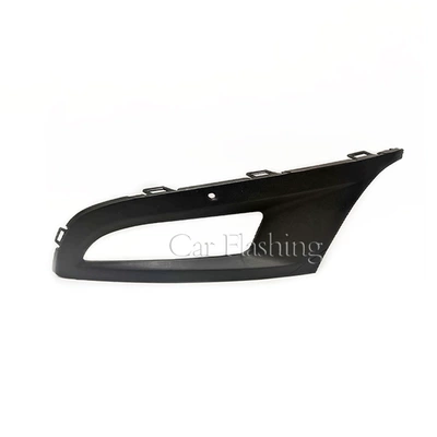 Suitable for Volkswagen 11-13 New Polo Polo Hatchback Fog Light Frame Fog Light Cover Front Bumper Lower Grille Fog Light Grille (Fog lamp) - left-side-with-holes-original-car-has-fog-lights-main-driver-single-price