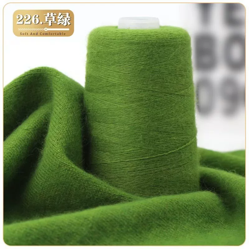 Manufacturer wholesale two-strand cashmere thread genuine cashmere thread 100 woven hand knitted scarf yarn pure DIY wool thread