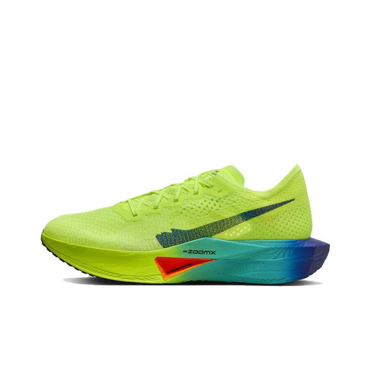 ZoomX Vaporfly Next%3, the third generation of marathon running shoes with enhanced cushioning, featuring a carbon plate and designed for both men and women ZoomX Vaporfly Next%3, the third generation of marathon running shoes with enhanced cushioning, featuring a carbon plate and designed for both men and women