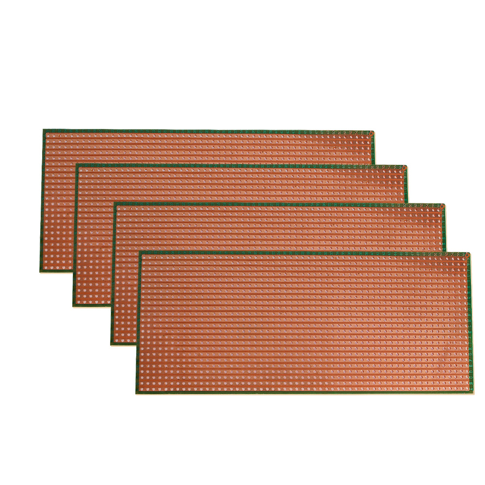 单面黄色PCB套件6.5x14.5cm电木万能板电路测试实验板原装5pcs/袋