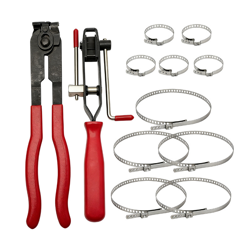 Auto Repair Tool — Gongju Digər kuzov və aksesuarlar - red-handle-ball-cage-pliers-cutting-pliers-5-large-5-small-clamps