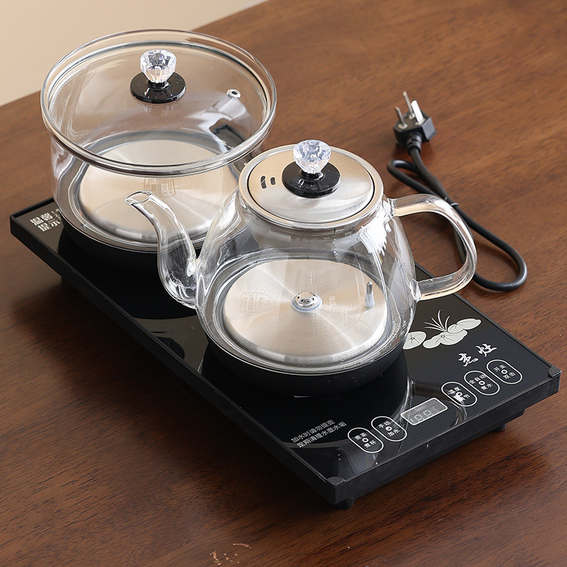 家庭用ケトルホスト埋め込み電磁茶ストーブ全自動給水オールインワンティーテーブルティーテーブルティーメイキング|undefined