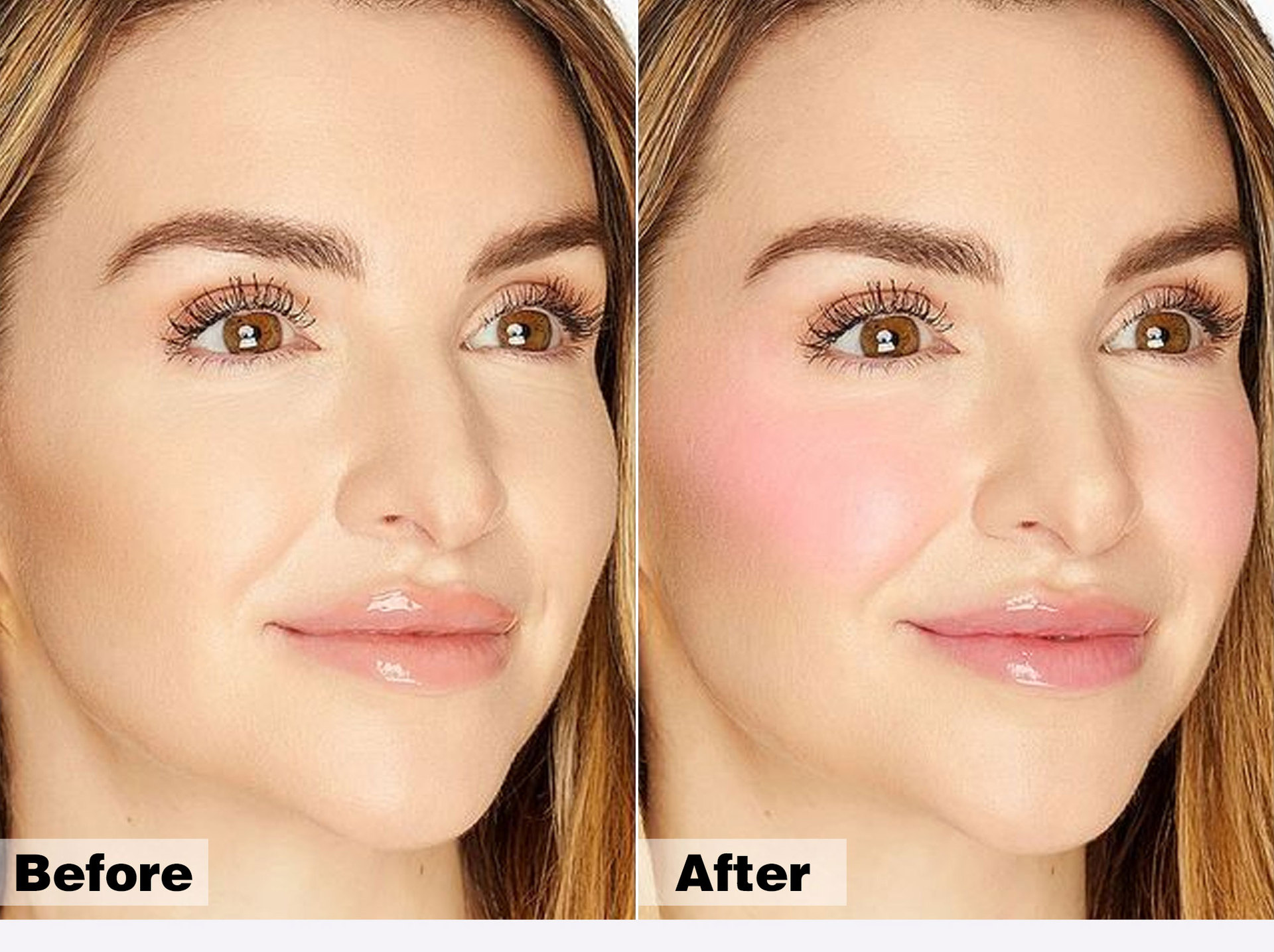 Cross-border Blush Stick: Moisturizing and long-lasting, jelly-like texture HANDAIYAN Matte 9-color heart-shaped Jelly Blush stick undefined