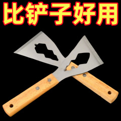 ステンレス鋼セメントシャベル、灰スクレーパー、シャベルツール、装飾シャベル、多機能厚みのある厚いシャベル、クリーニングナイフ