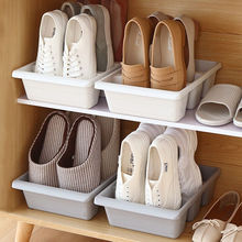 鞋柜收纳盒免安装鞋架拖鞋鞋子存放省空间整理盒子抽屉式塑料