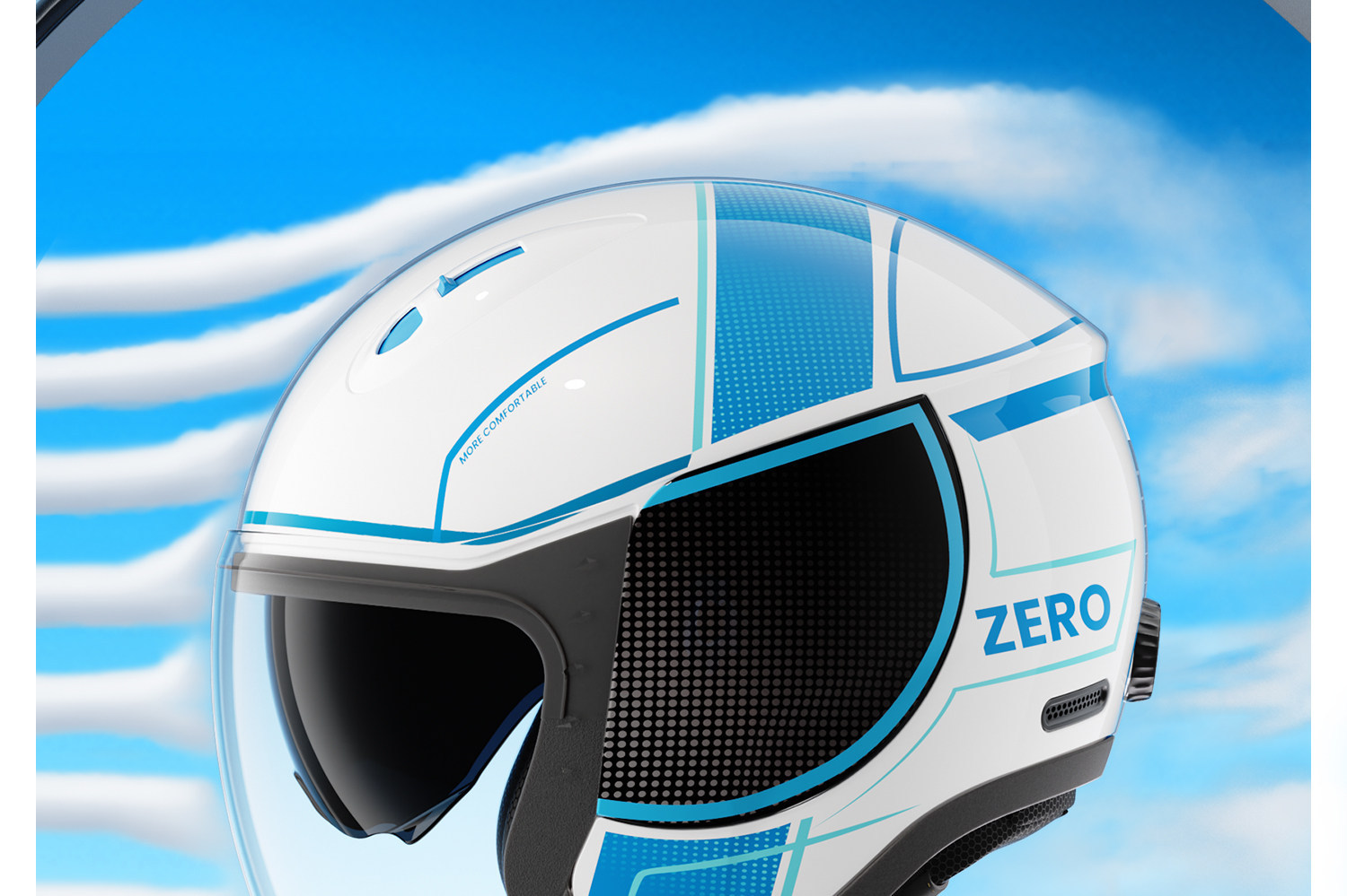 Two Little Bees Electric Motorcycle Helmet Men's 3C Certified Women's Four Seasons Constant Temperature Corporate Procurement Gift