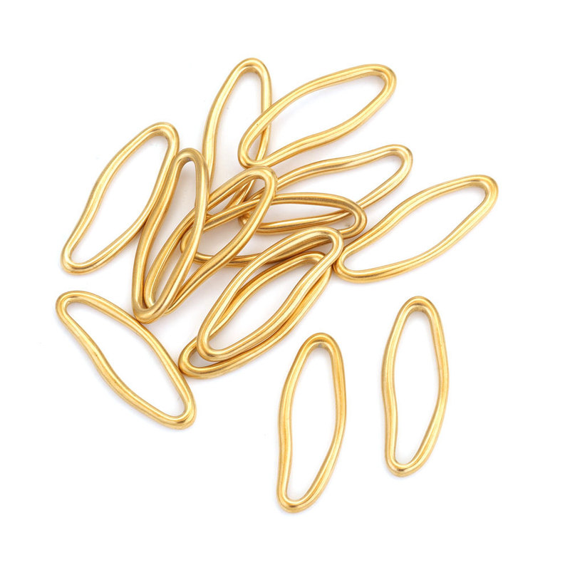 Stainless steel geometric connector jewelry making looking for earrings supplies DIY jewelry ring accessories charm wholesale