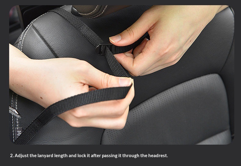 Cross-Border Exclusive Supply of Car-Mounted Small Tables for Rear Seats, Multifunctional Car Dining Table, Foldable Storage Dining Table, Computer Table for Car