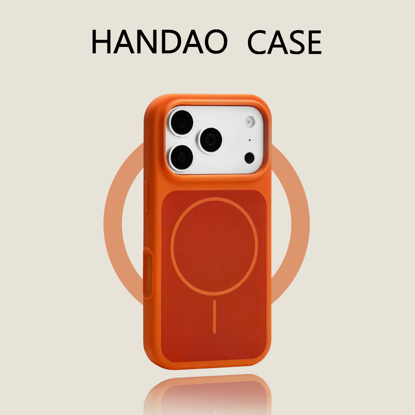 Magnético líquido de dos colores de gran agujero para iPhone17 ProMax 16 segundos de cambio 17 caso anti-caída 13