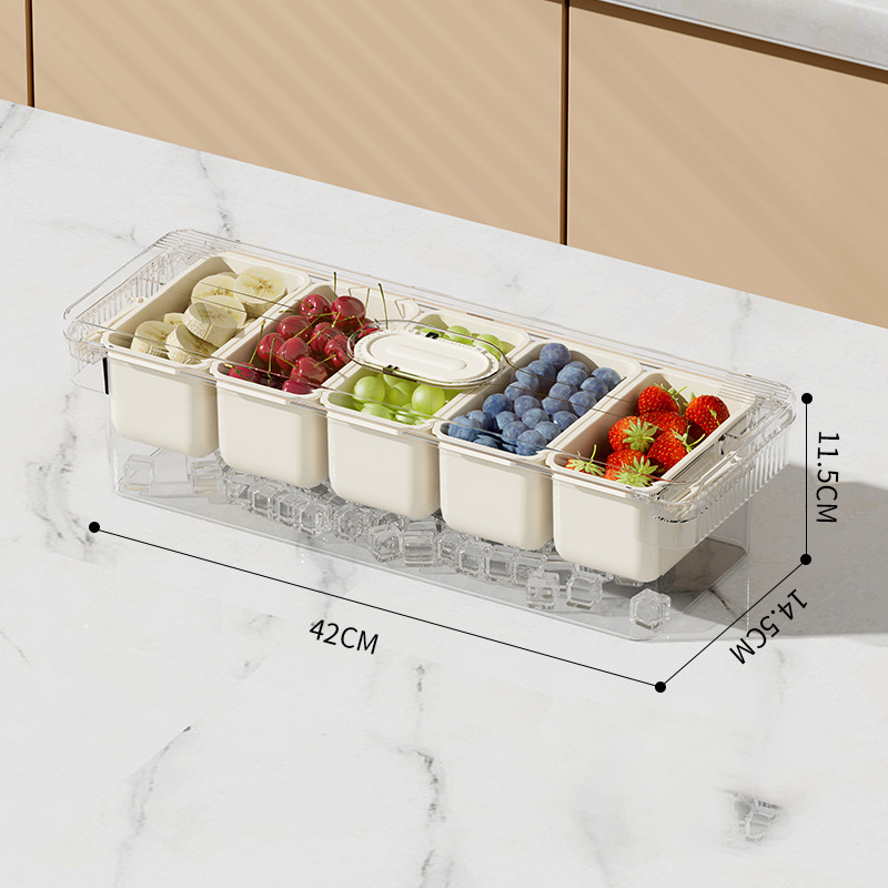 5칸 샐러드박스