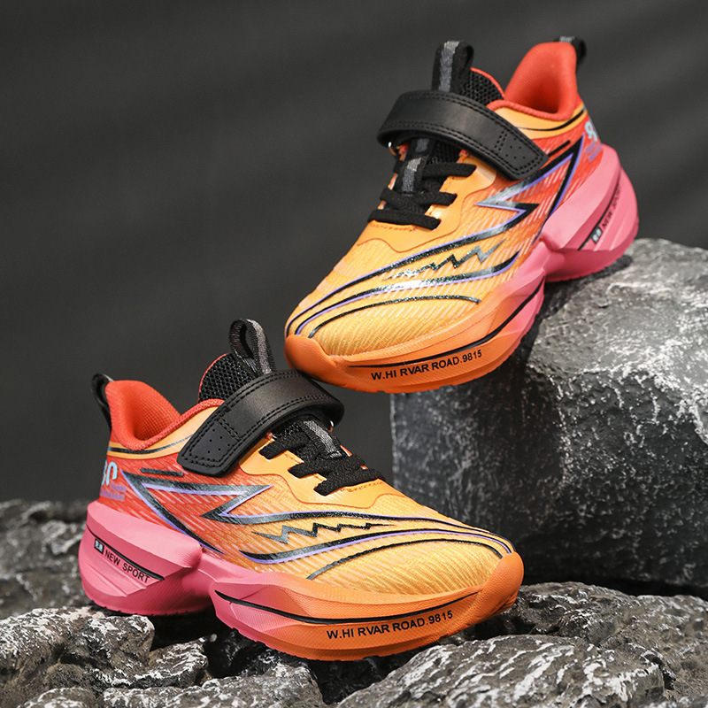 Good Quality Children's Shoes, Comfortable Medium and Large Children's Sports Basketball Shoes, Boys' Mesh Breathable Outdoor Daily Student Running Shoes Good Quality Children's Shoes, Comfortable Medium and Large Children's Sports Basketball Shoes, Boys' Mesh Breathable Outdoor Daily Student Running Shoes