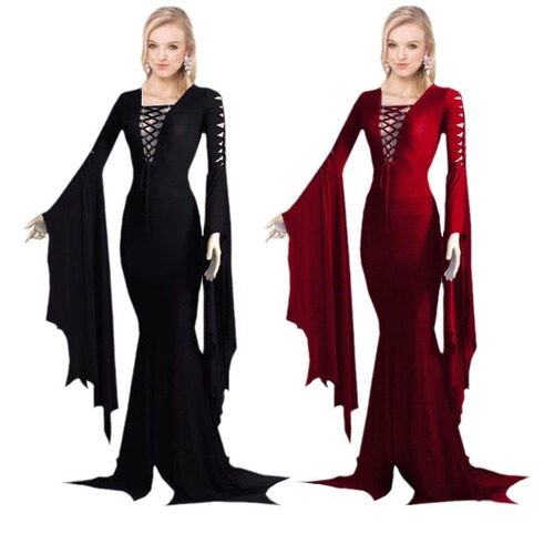 Christmas Halloween Vampire Party Bandage Lady Personality Dress