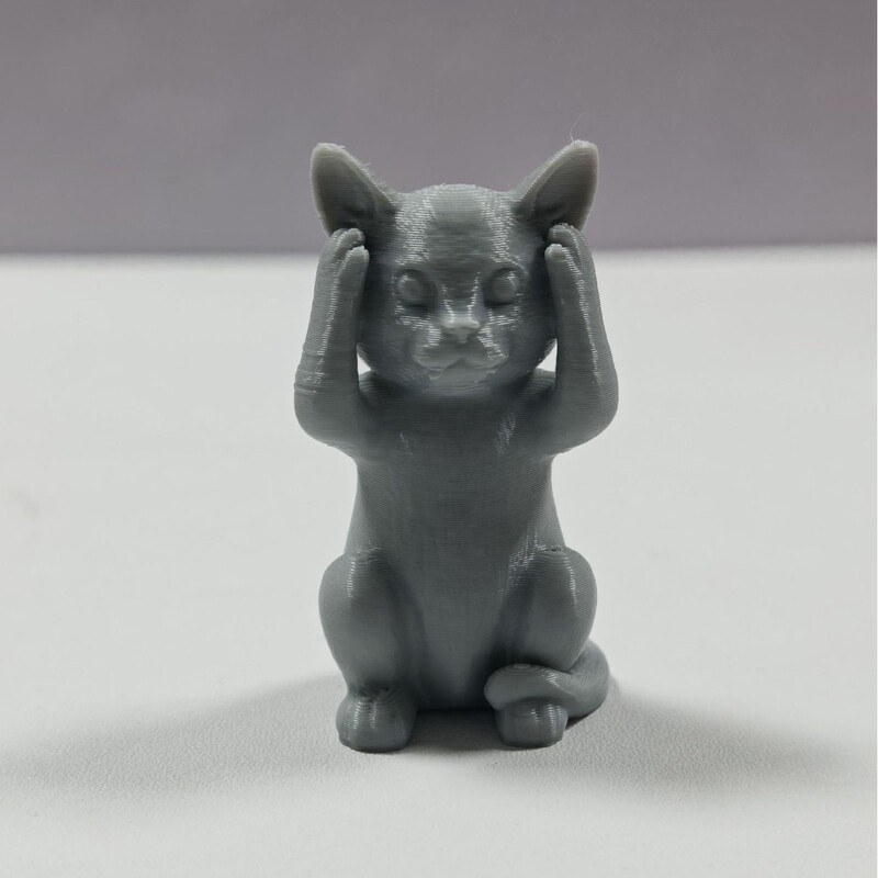 跨境新品勿听勿看勿言的猫万圣节猫咪装饰品摆件|undefined