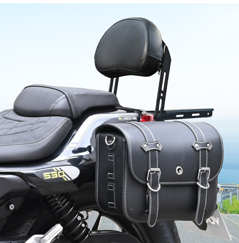 Suitable for the Wuyi CU530 rear backrest passenger backrest motorcycle seat backrest and rear rack modification accessories