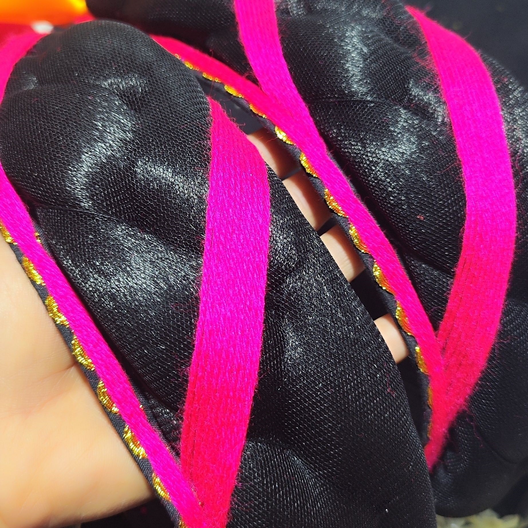 꽃이 없는 싱글 헤어백