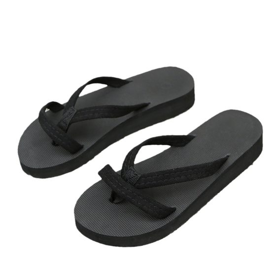 2024 Summer new women's sandals and slippers small height-increasing bottom non-slip flip-flops wedge bottom for students