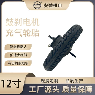 12寸机械鼓刹齿轮减速轮毂电机无刷直流代步车
