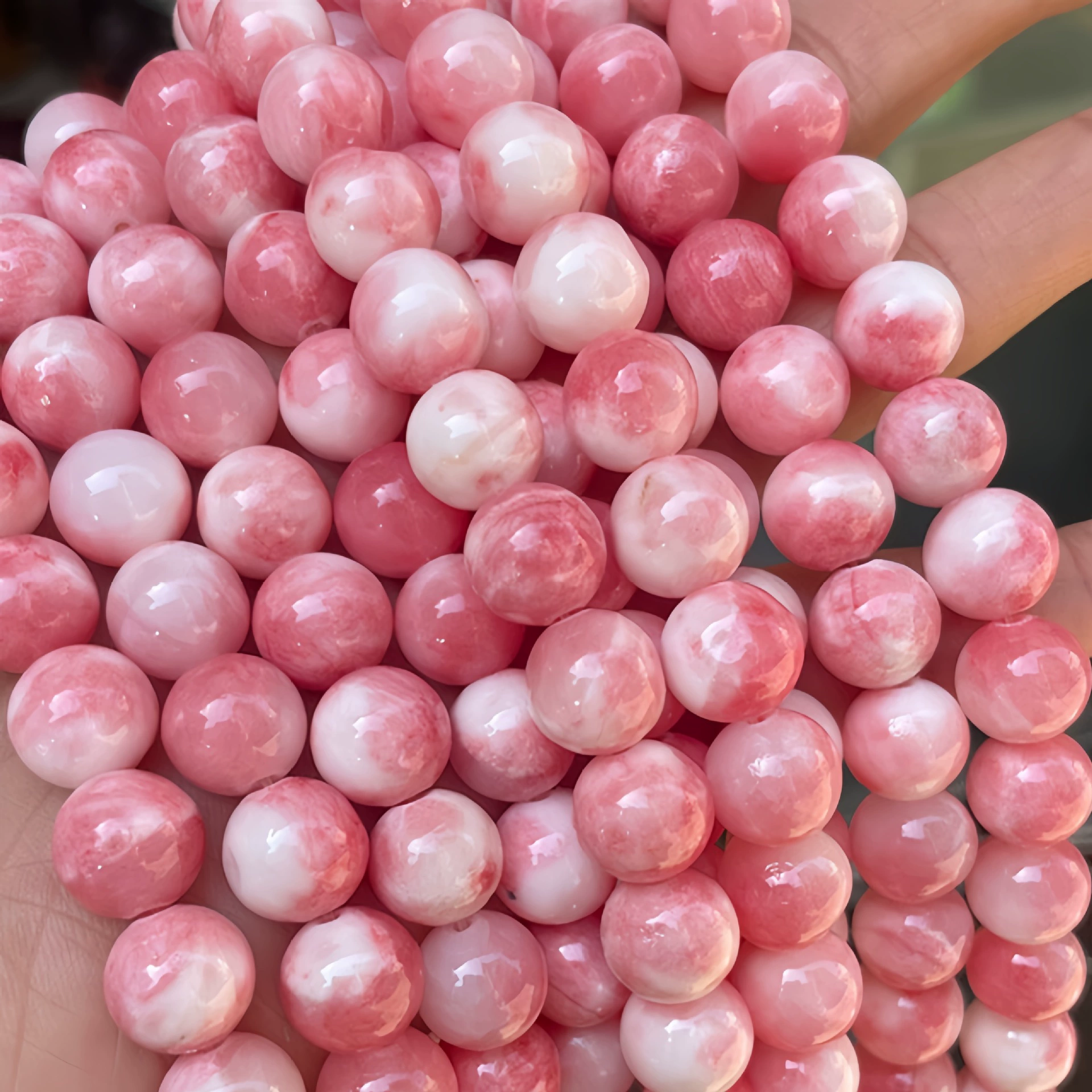 Органические бусины из нефрита, ожерелье, бусад bracelet ручной работы, аксессуар, аксессуары, оптовая продажа