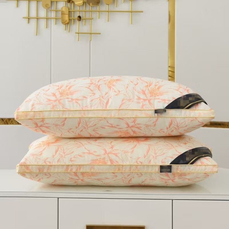 피닉스 꼬리 꽃 황금 입체 스타일