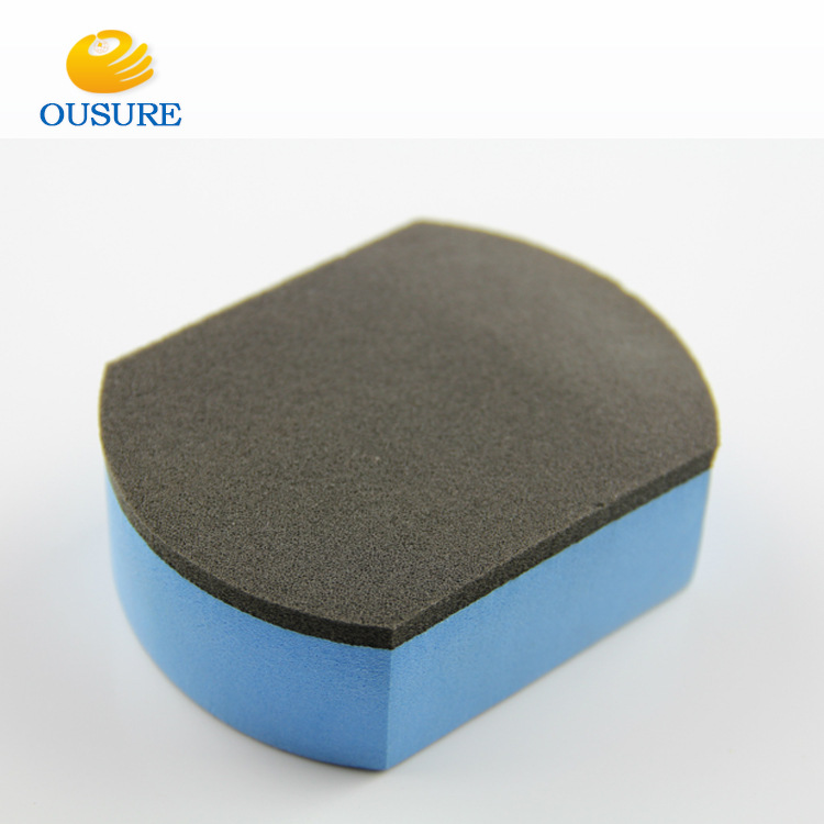 汽车清洁用具 镀膜镀晶海绵方块绵 EVA海绵贴合不脱胶镀晶海绵擦