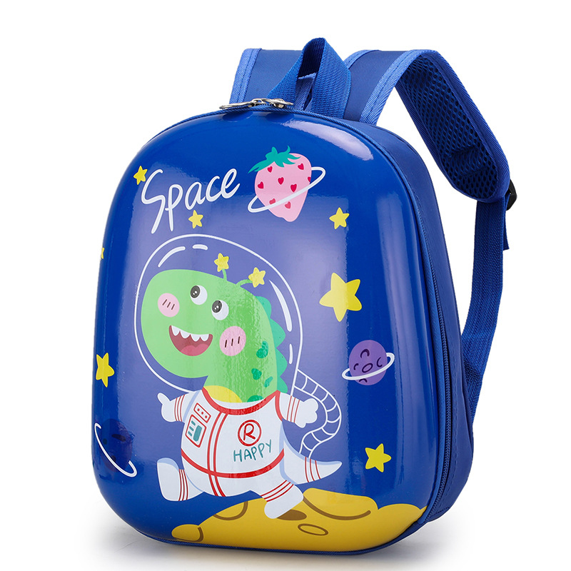 Bolsa de escuela preescolar mochila de jardín de infantes de comercio exterior 2-6 años de edad de clase media y pequeña princesa de dibujos animados Ultraman mochila de cáscara de huevo