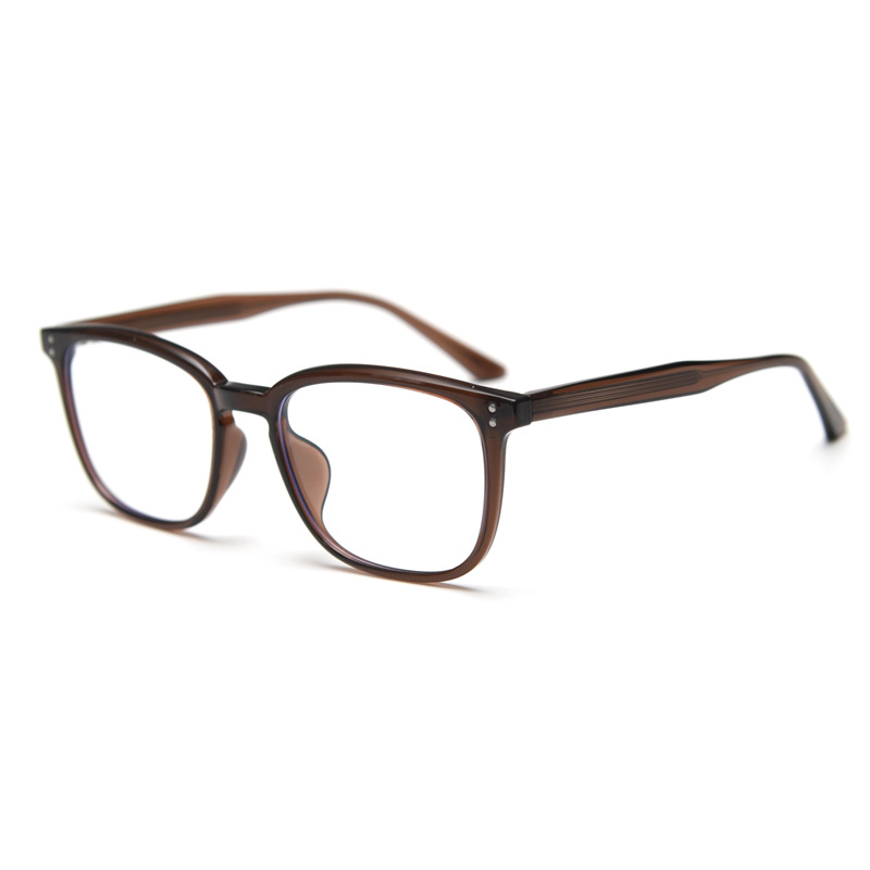 Square TR Frame Acetate Temple Prescription Glasses Frame Artistic Style For Men And Women Non Prescription Available 9178 New_voghion.com