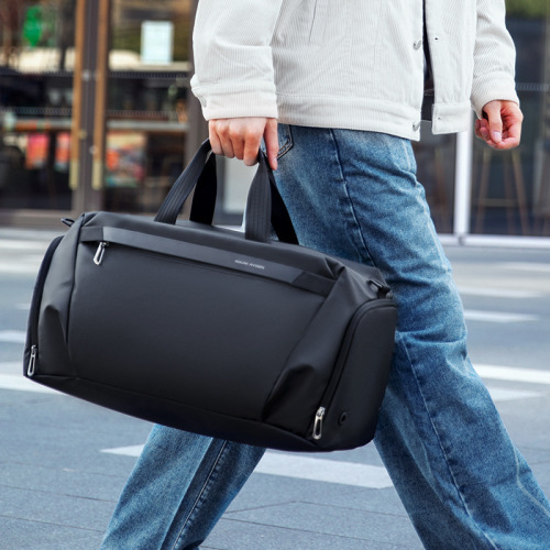 MARK RYDEN cross-border travel bag men's large-capacity business dry and wet separation pluggable trolley suitcase hand luggage bag
